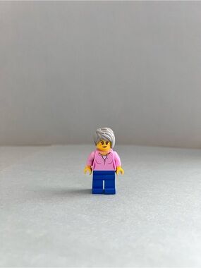 Lego City Old Lady Minifigure